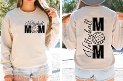 Volleyball Mom Svg Cut Files Creative Art Product Image 3