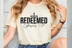 Redeemed SVG PNG, Christian Designs Product Image 1