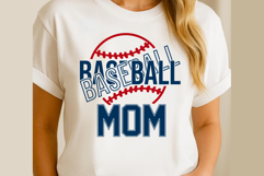Baseball Mom SVG, Baseball Sports Mom SVG Product Image 3