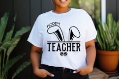 Hoppy teacher Svg Cut Files Creative Art Product Image 3