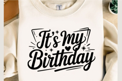 It's My Birthday Svg Design Product Image 3