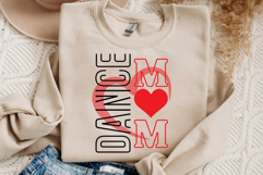 Dance Mom SVG PNG, Varsity Dance Mom SVG Product Image 3