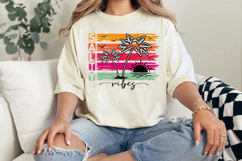Salty Vibes SVG, Summer Quotes SVG PNG Product Image 4