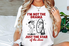 I'm Not The Drama Svg Designs Product Image 3