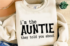 I'm That Auntie Svg Design Product Image 3