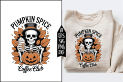 Pumpkin Spice Coffee Club Svg Designs Product Image 3