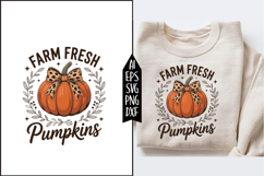 Farm Fresh Pumpkins Svg Designs Product Image 1