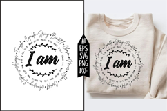 I am Inspiration Svg Bible Verse Svg Designs Product Image 1