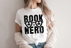 Book Nerd Svg Cut Files Creative Art Product Image 4
