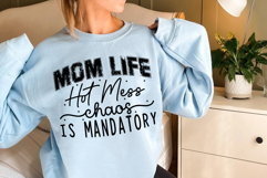 Funny Mom Quote PNG, Motherhood Humor PNG Product Image 1
