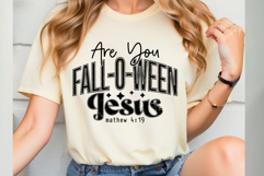 Are You Fall-o-Ween Jesus Svg Design Product Image 3