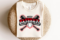 Mascot Baseball Svg Cut Files Creative Art Product Image 4