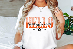 Hello Sunshine Svg, Hello Summer Svg Designs Product Image 1