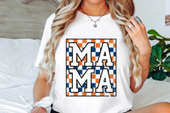 Halloween Mama PNG SVG, Retro Mama PNG Product Image 3
