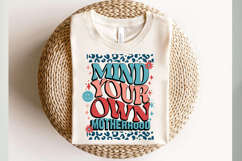 Mind Your Own Motherhood Svg Cut Files Creative Art Product Image 3