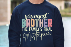 Youngest Brother Family Masterpiece Svg Design Product Image 3