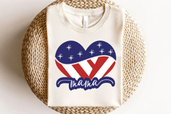 American Mama Svg Cut Files Creative Art Product Image 2