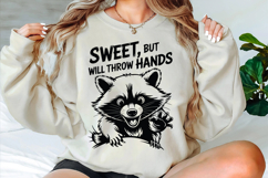 Sweet But Will Throw Hands Svg Designs Product Image 3