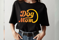 Dog Mom Svg Cut Files Creative Art Product Image 1