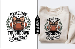 Game Day Touchdown Season Svg Designs Product Image 1