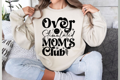 Over Stimulated Mom&#039;s Club Svg Cut Files Creative Art Product Image 3