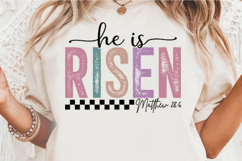Checkered Risen Svg Design Product Image 3