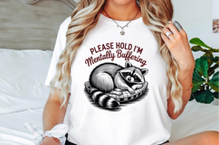 Mentally Buffering Funny Mental Health Svg Designs Product Image 3