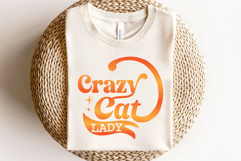 Crazy Cat Lady Svg Cut Files Creative Art Product Image 3