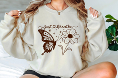 Just Breathe Svg Cut Files Creative Art Product Image 3
