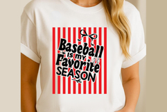 Baseball is My Favorite Season SVG PNG Product Image 3