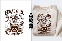 Feral Girl Witchy Brew Svg Designs Product Image 1