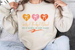 Grateful Thankful Blessed Png, Coquette Fall Season Png Product Image 3