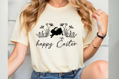 Happy Easter Svg Cut Files Creative Art Product Image 1