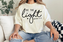 Be The Light Svg Png, Jesus Svg Design Product Image 1