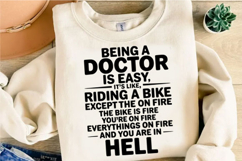 Being A Doctor Is Easy Svg Design Product Image 3