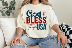 God Bless the USA Svg Cut Files Creative Art Product Image 1