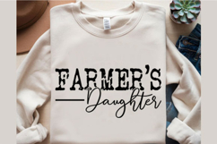 Farmer s Daughter farm Quote Svg Design Product Image 3