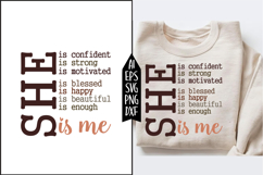 Woman Affirmation Black Woman Quotes Svg Designs Product Image 1