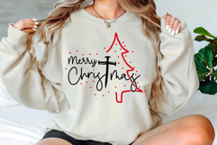 Merry Christmas Svg, Christmas Shirt Svg Product Image 4