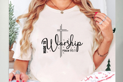 Made To Worship Psalm Svg Cut Files Creative Art Product Image 1