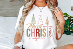 Merry Christmas Y&#039;all SVG PNG Product Image 1