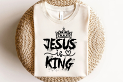 Jesus is King, Faith Svg, Christian Svg Product Image 4