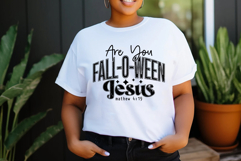 Are You Fall-o-Ween Jesus Svg Design Product Image 4
