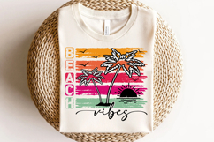 Beach Vibes SVG, Summer Quotes SVG PNG Product Image 4