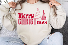 Merry Christmas PNG, Checkered Christmas Svg Cut Files Product Image 4