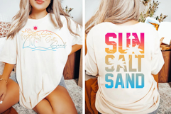 Summer Sun Salt Sand Png, Summer Vibes Svg Designs Product Image 3