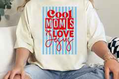 Cool Moms Love Jesus SVG Product Image 4