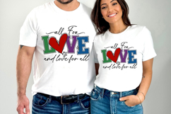 All For Love And Love For All Svg Cut Files Creative Art Product Image 3