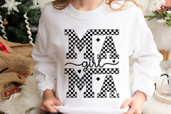 Girl Mama SVG, Mama SVG Product Image 1