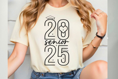 Senior 2025 Svg Cut Files Creative Art Product Image 4
